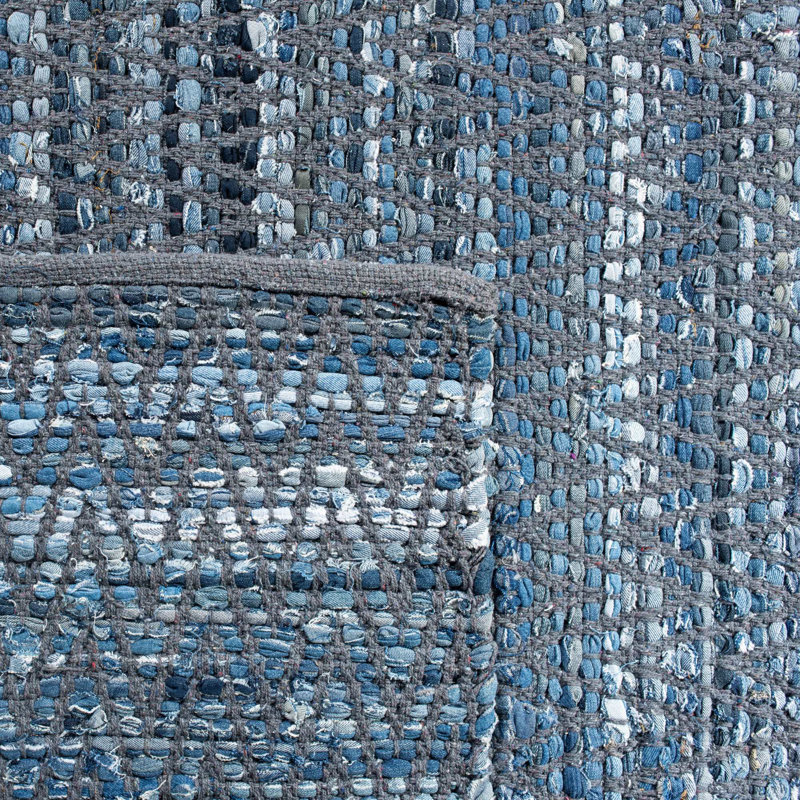 Tapis à chevrons performance tissé à la main Montauk, Rectangle 8 pi x 10 pi