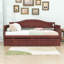 Lit de jour simple en bois avec couchette simple-1815202386