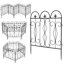 Coeymans 70cm H x 61cm W Metal Fence Panels Included-1885526216