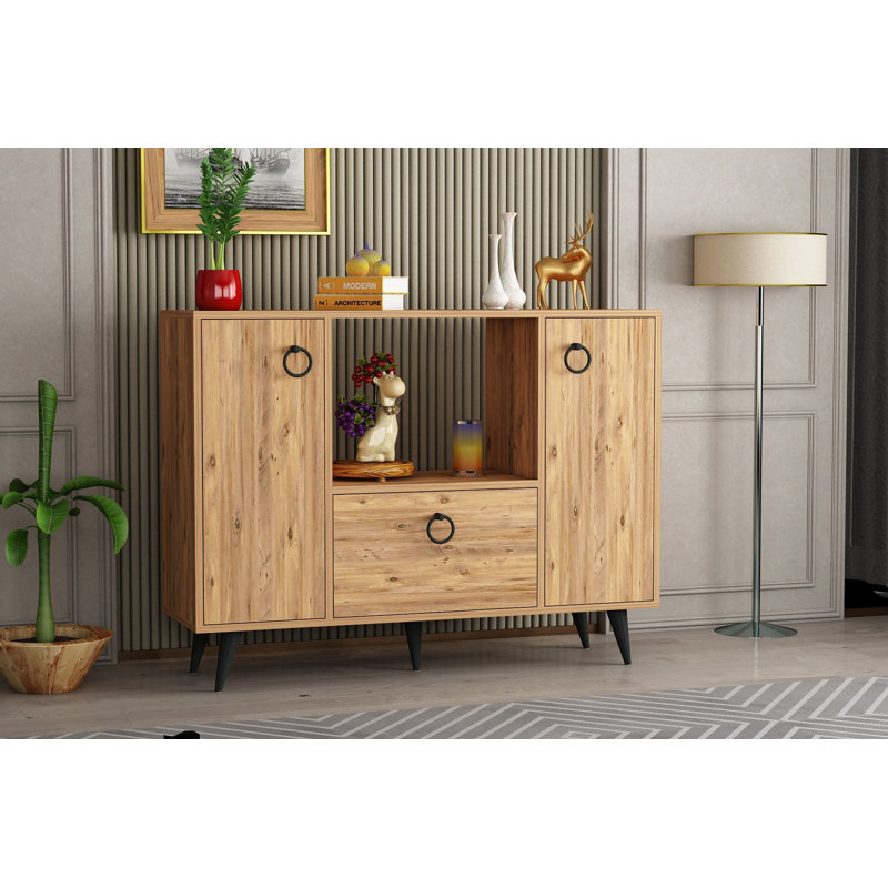 Gosnold 120cm Console Table, Black