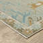 Tapis beige / gris Graicyn-421267047