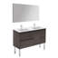 Ensemble de meuble-lavabo de salle de bain double 48 po avec miroir Ambra-29885214