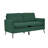 Comfortable Sofas, Leather 55.91 Inch Modern Compact Home Loveseat