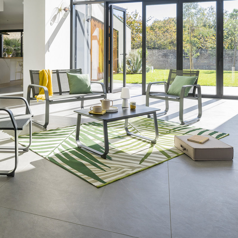 Elbie Tropical 20cm X 160cm Area Rug