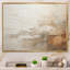 «Beige and Brown Paint Fusion», peinture abstraite sur toile-457655413-433741618-457655368