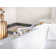 Hansgrohe Metropol Classic 4-Hole Roman Tub Set Trim with 1.8 GPM Handshower Trim Set Only