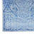 Machine Washable Cotton Blend Area Rug in Blue-1223530252