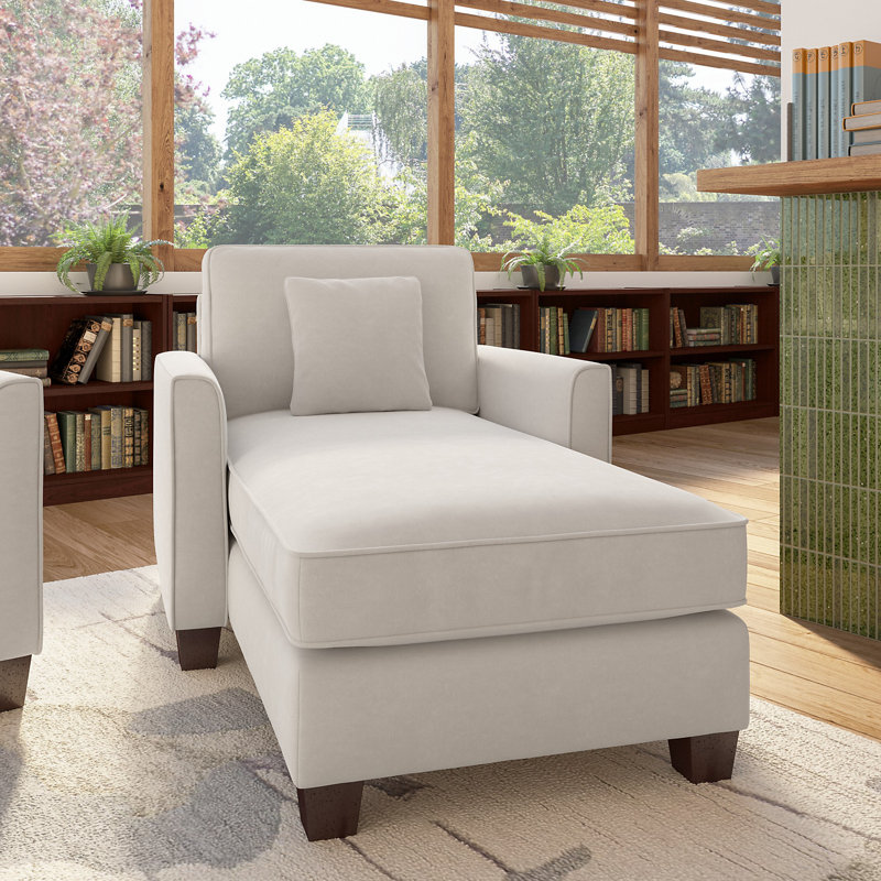 Flâneuse rembourrée, Microfibre / microsuède beige clair