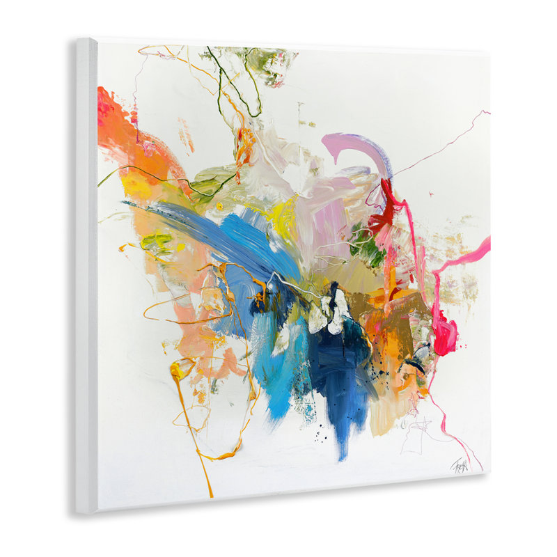 «Confident Pink Abstraction», plaque murale par Design Fabrikken