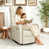 Beige Snowflake Velvet Fabric est en rupture de stock