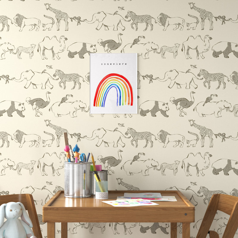 Décoration murale pour enfants Aariya, Plaque murale, H 15 po x l 10 po x P 0,5 po