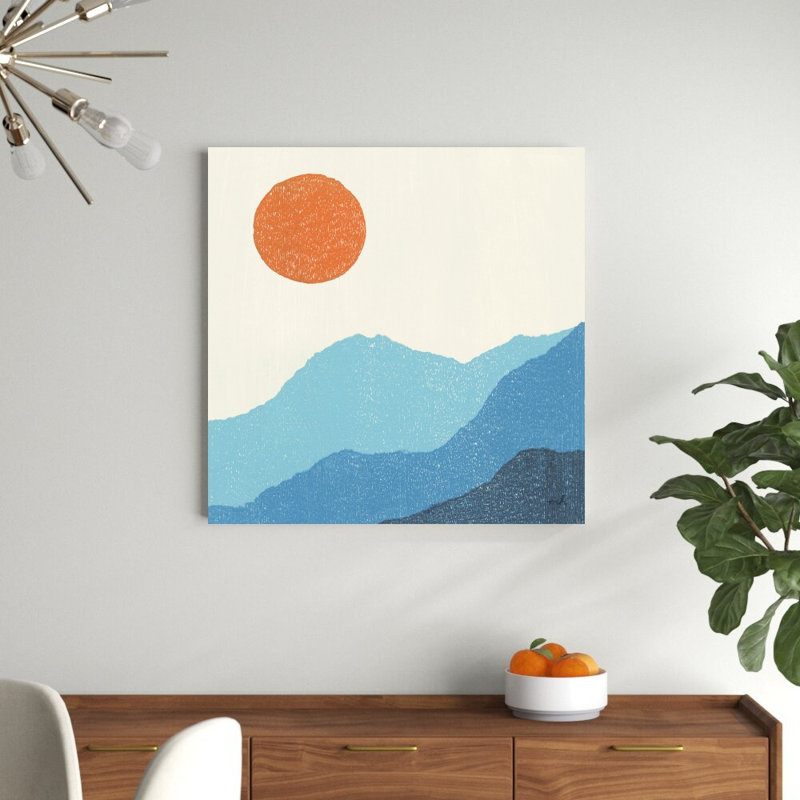 «Rise» par Moira Hershey, reproduction d'art sur toile tendue, Non, H 12 po x l 12 po, Unframed