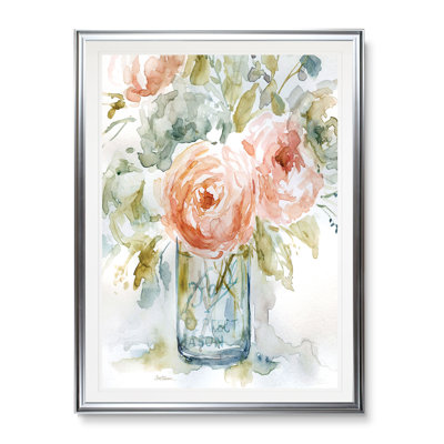 " Cabbage Roses I "
