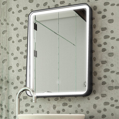 Frame LED Mirror with Defogger, Dimmer & Adjustable Color Temperature