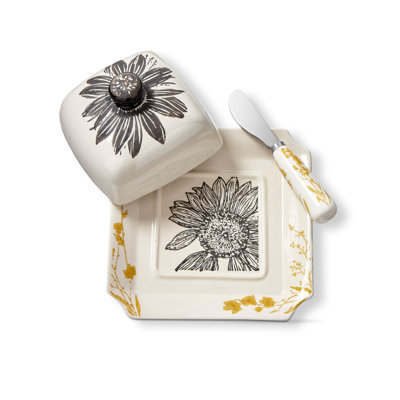 Let It Be Dish+Lid+Sprdr Set