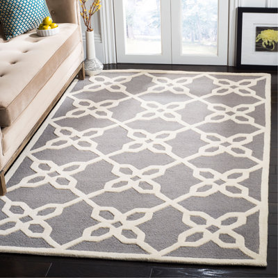 Hollins Cambridge Hand Tufted Wool Geometric Rug