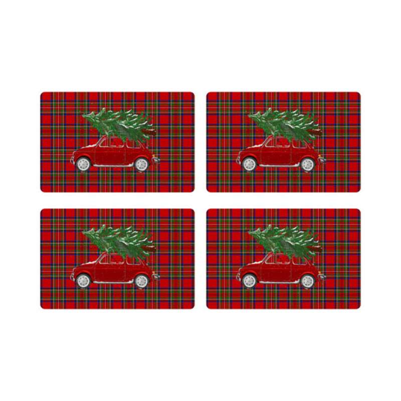 Vegan Leather Retangle Placemats