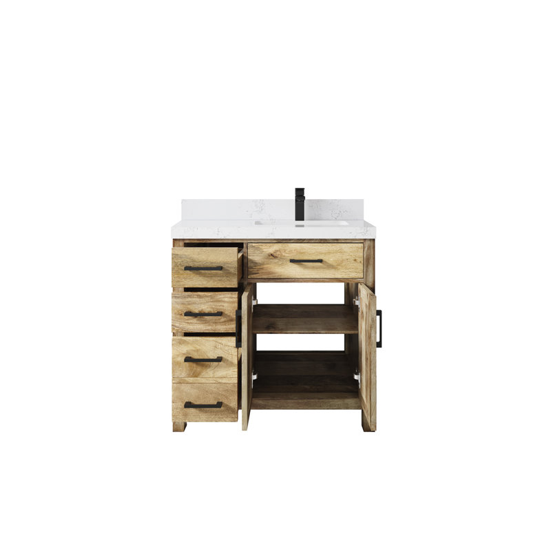 Meuble-lavabo simple 36 po avec dessus Clairann, Empira