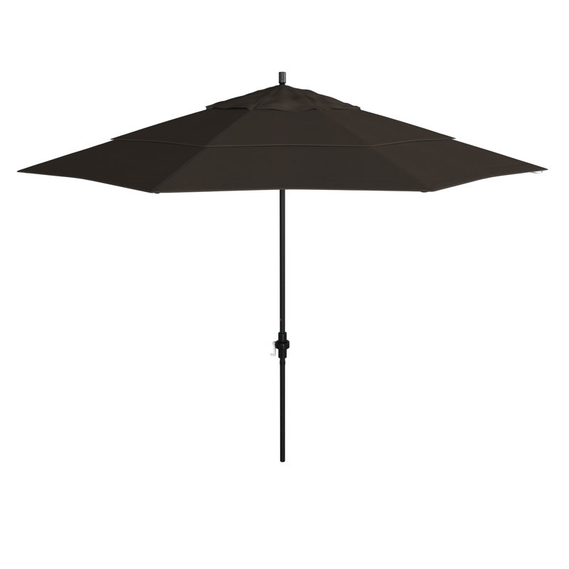 Parasol de marché 132 po, Toile performance moka
