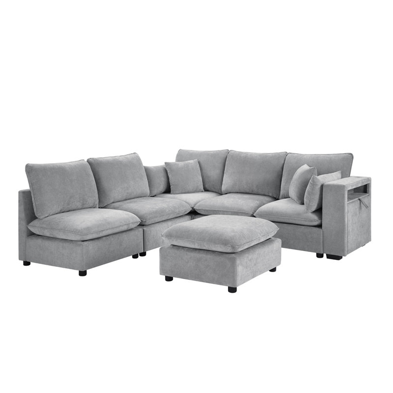 Canapé modulaire Modern, Gris