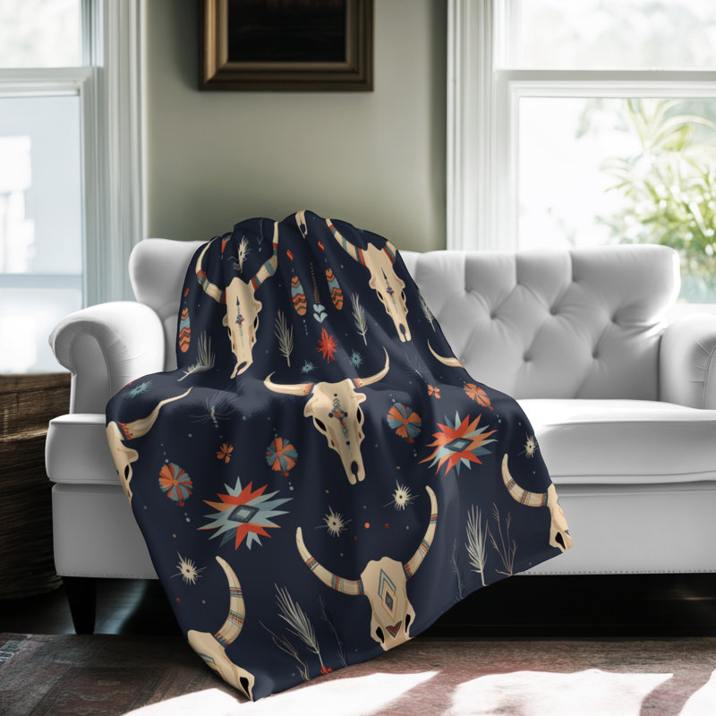 Couverture tissée Tribal Wisdom, Grand lit