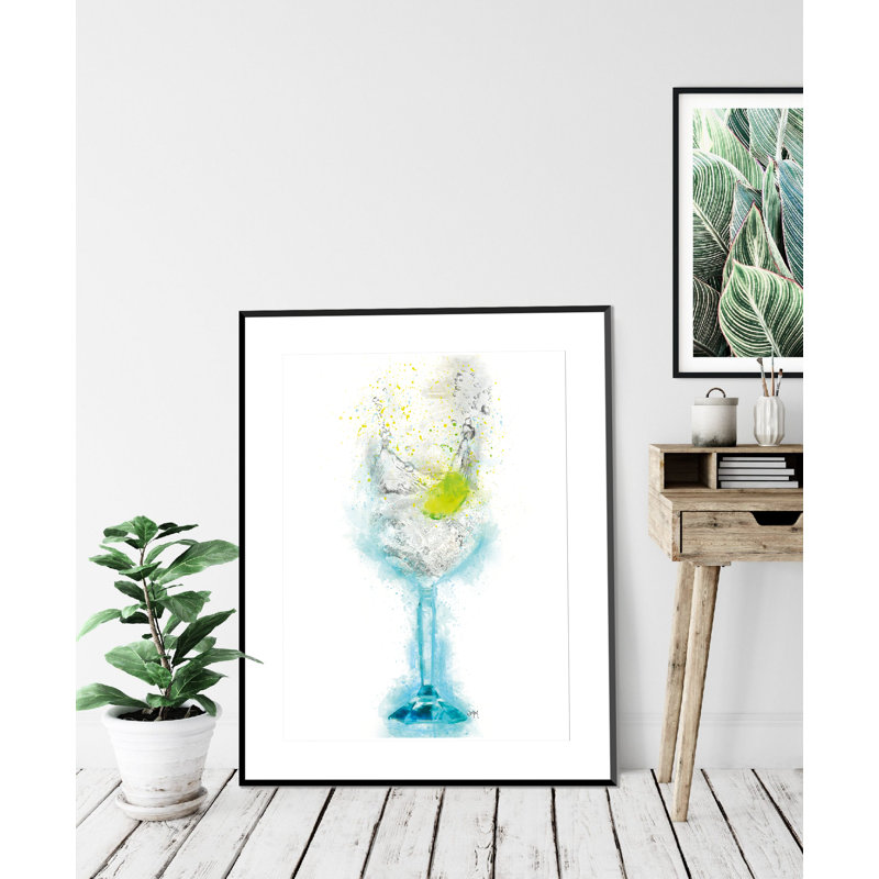Gin And Tonic - Single Picture Frame Print