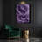 Digital Abstraction 61 Purple Canvas Wall Art-532836768