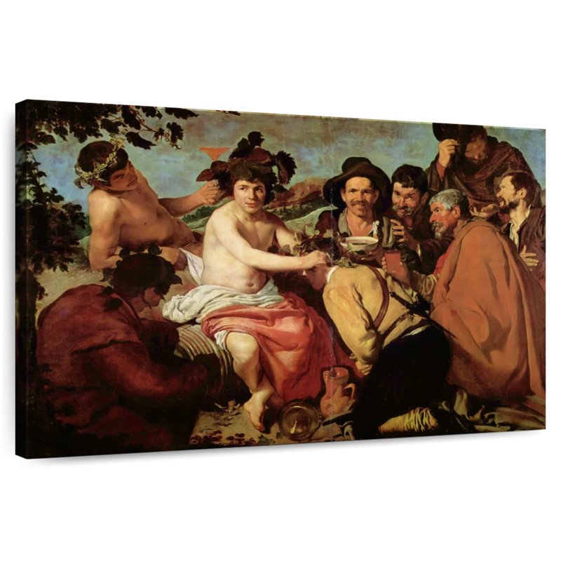 Leisha The Triumph Of Bacchus, 16" H x 24" W