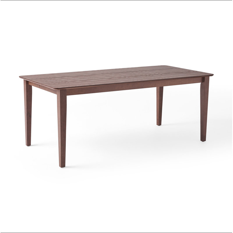 Table à manger avec pieds carrés