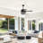 WaKeeney 52'' Ceiling Fan with Light Kit