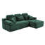 104 " Corduroy Sectional-2113602520-2113602527