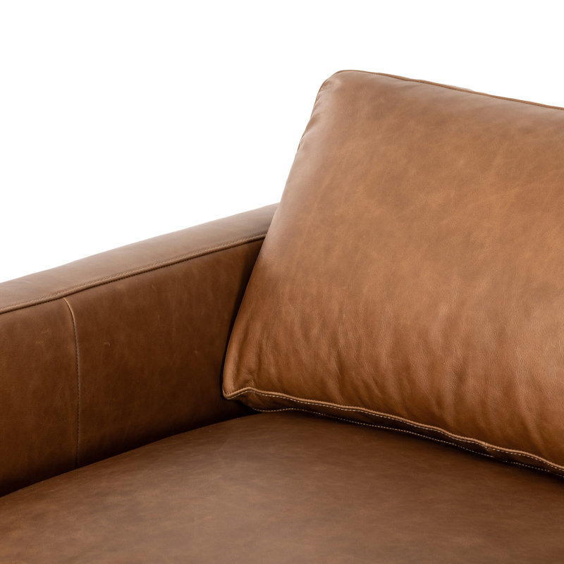 Everly Sofa, 32" H x 96" W x 43" D, Sonoma Chestnut