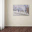 « snow boulevard de clichy paris » par impression sur toile tendue Paul Signac-945348249