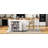 74.8" Kitchen Island With Extendable Dining Table, Kitchen Storage Cart With 3 Drawers, Power Outlet, Rolling Kitchen Island On Wheels With Spice Rack And 2 Door Cabinet-1987104027