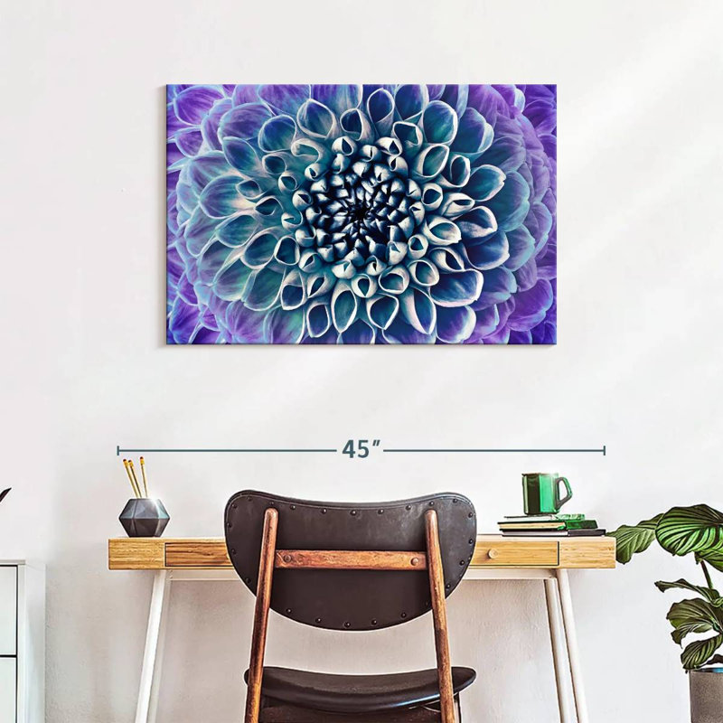 Dahlia Harnek bleu mauve, H 24 po x l 36 po