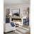 Earnhardt Painted Wood Floating Shelves, Bathroom Wall Shelves 2 Inches Thick-1211697344-1211697358