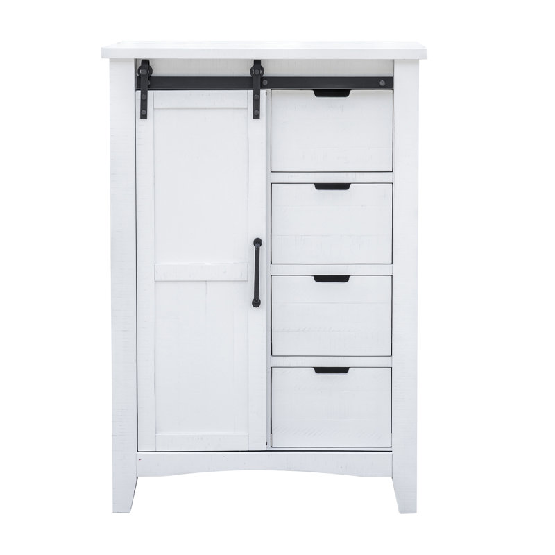 Epes Four Drawer Chest, Vintage White