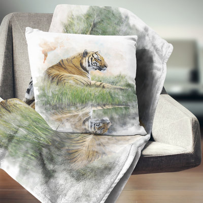 Coussin Relaxing Tiger