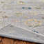 Tapis oriental en laine et viscose noué à la main gris Fracisco -339495483
