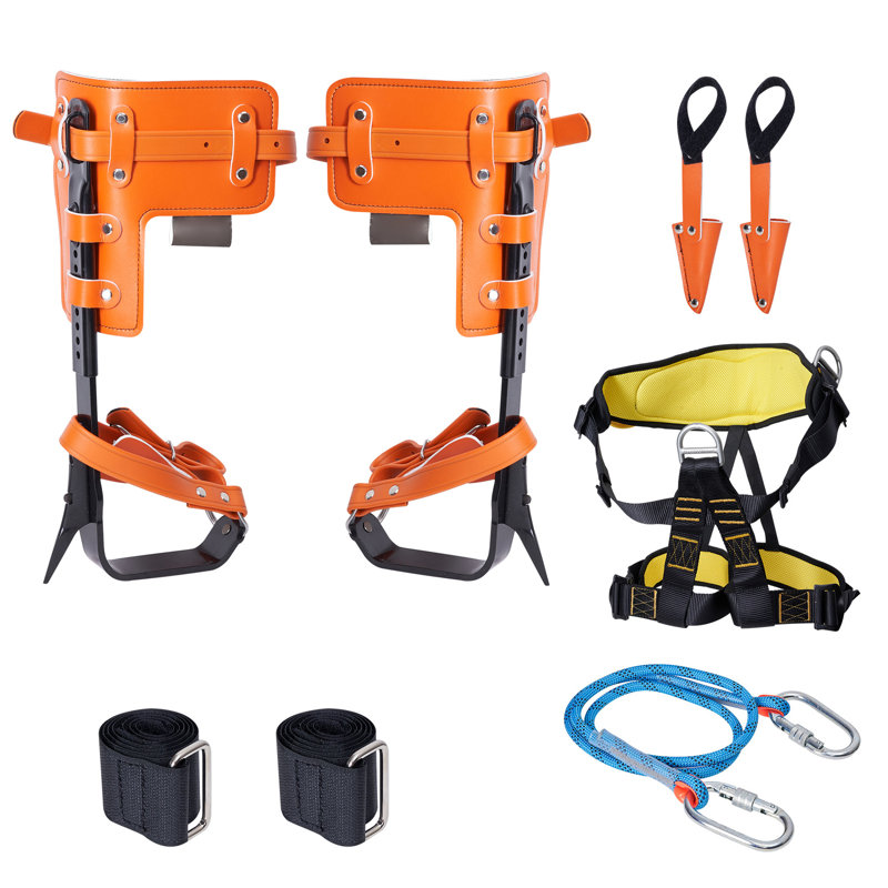 Harnais de sécurité en acier allié, H 7 po x L 19 po x P 8 po, Orange
