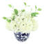 Hydrangea Floral Arrangement In Decorative Ceramic Vase