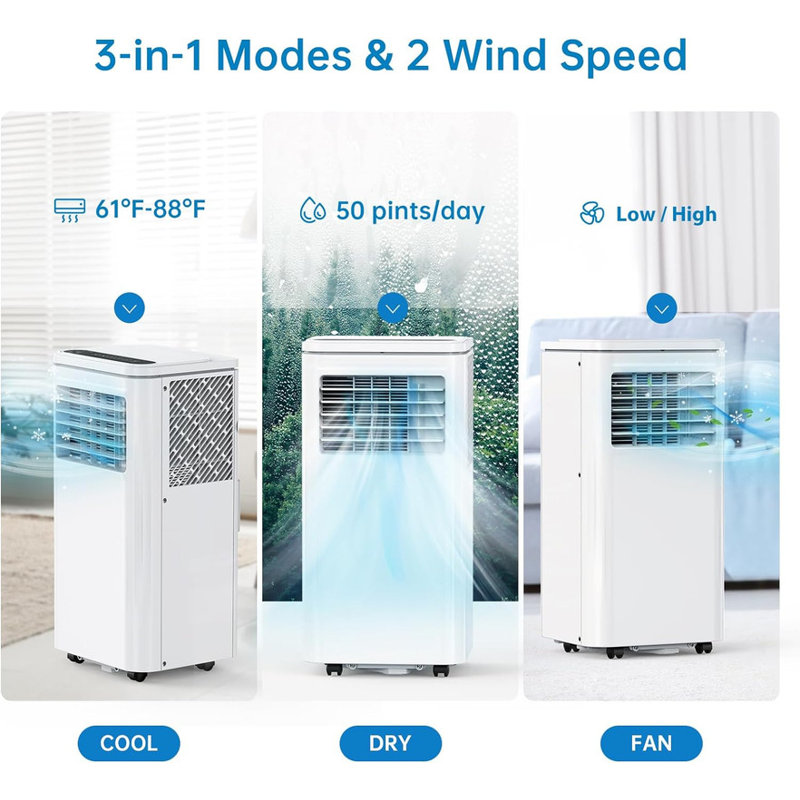 Gaomon 10000 BTU Wi-Fi Connected Portable Air Conditioner
