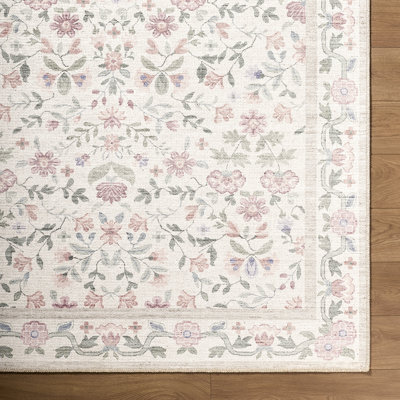 Abida Floral Area Rug