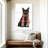 Brampt Black Cat Red Scarf-108532836