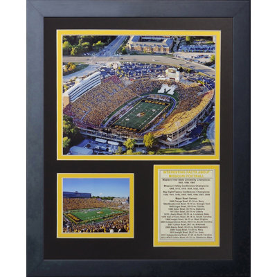 Souvenirs encadrée tigers faurot missouri