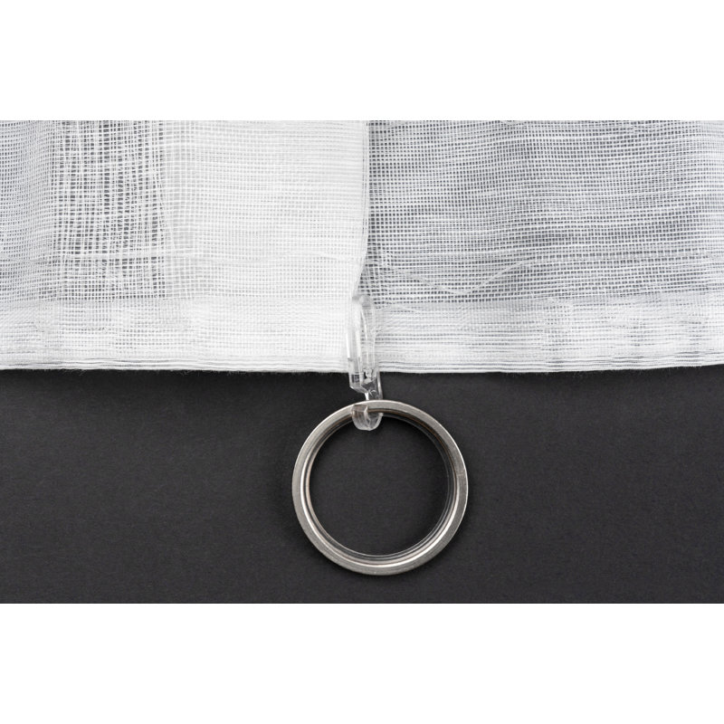 Gardine (1 Stück), transparent, White