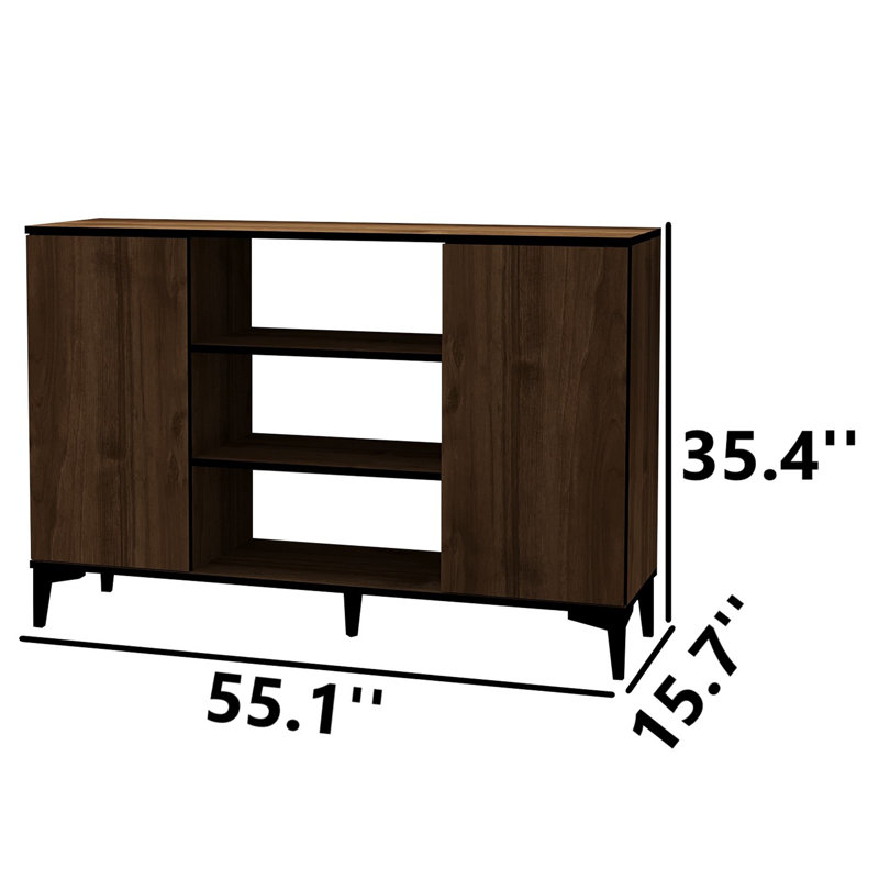 Aspin Console Table, Walnut
