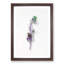 A Single Purple Flower in Abstract - Framed Print-55629061-55629056