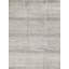 Wool Striped Area Rug in Light Gray