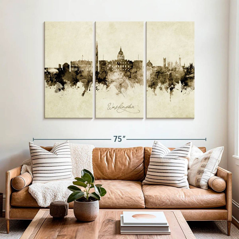 Skyline Sirci Washington DC II, H 42 po x l 65 po